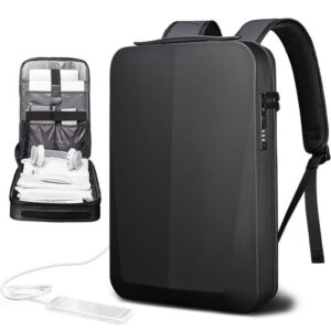 Hard shell combination Lock Anti -theft and waterproof backpack